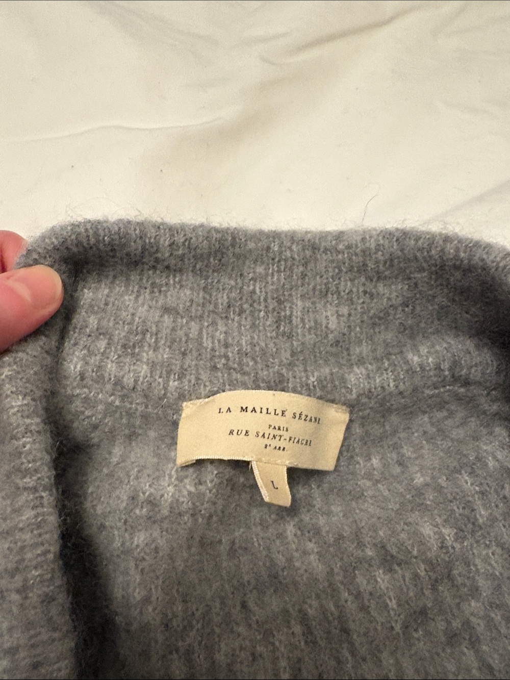Gray Sezane sweater size L - Picture 5 of 7